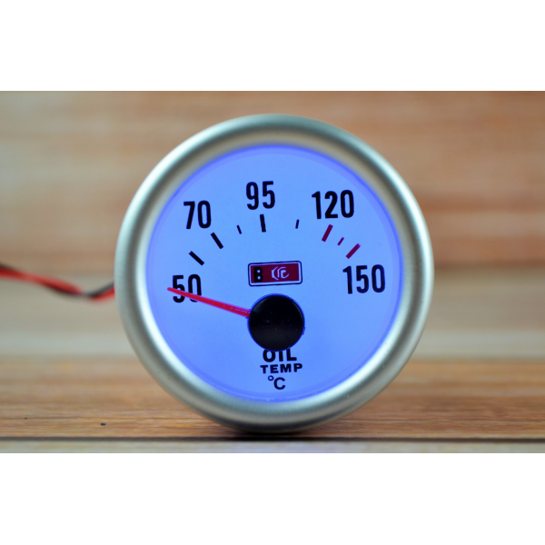 Покажчик температури масла, з датчиком ( Компелкт ) LED Підсвічування ( Ø52мм ) 7703-1