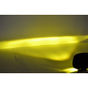 LED фара 45Вт Квадратная (Black)Два режима, (Белый + Желтый) Четкой световой теневой границей