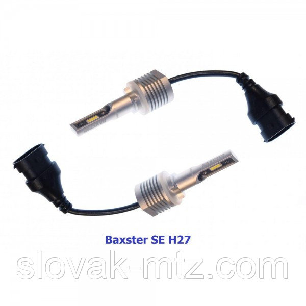 Комплект LED ламп BAXSTER SE H27 PGJ19-2 9-32V 6000K 2600lm с радиатором